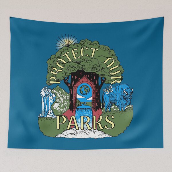 Item preview, Protect Our Parks - Yellowstone National Park Edition designed and sold by StapletonDesign.