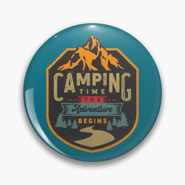 Item preview, CAMPING TIME The Adventure Begins designed and sold by Jandsgraphics.