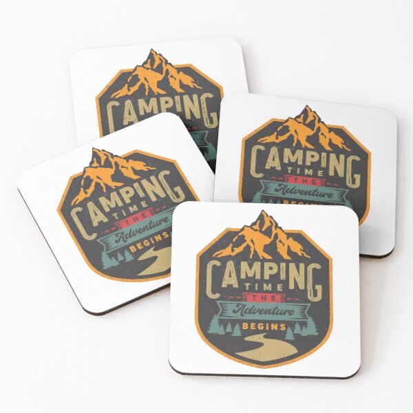 Item preview, CAMPING TIME The Adventure Begins designed and sold by Jandsgraphics.
