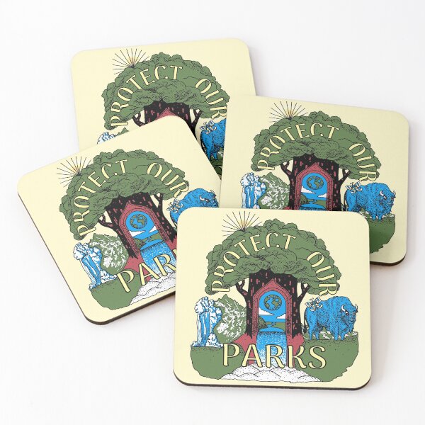 Item preview, Protect Our Parks - Yellowstone National Park Edition designed and sold by StapletonDesign.