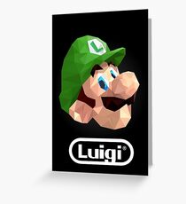 Luigi Greeting Card