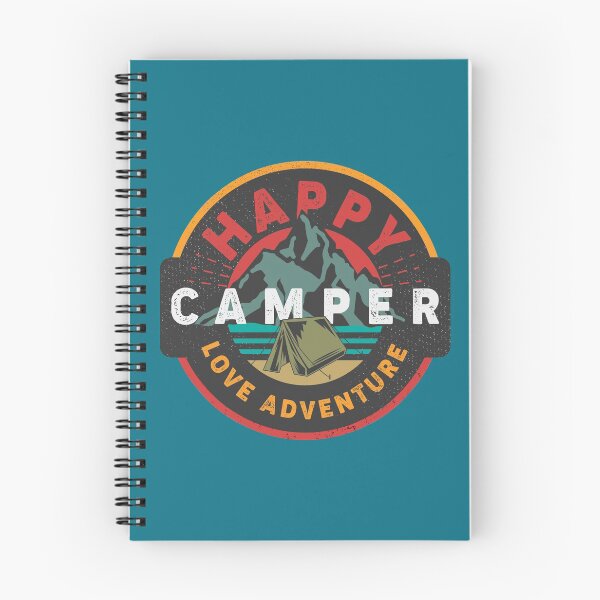 Item preview, HAPPY CAMPER Love Adventure designed and sold by Jandsgraphics.