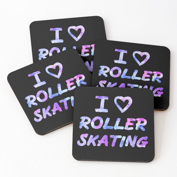 Artikelvorschau, Lila, ich liebe Rollschuhlaufen entworfen und verkauft von Mochi-Merch.