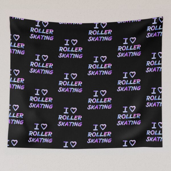 Item preview, Purple I Love Roller Skating  designed and sold by Mochi-Merch.