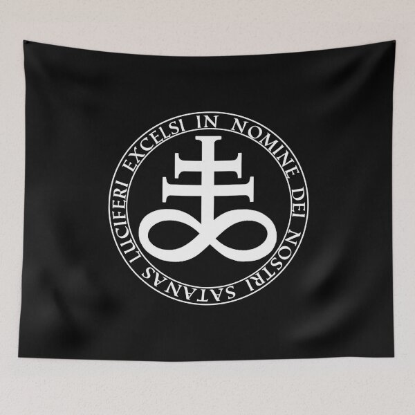 Item preview, Satanic Cross Latin designed and sold by Kolsab.