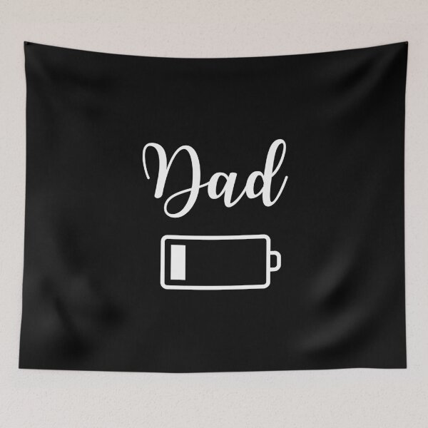 Item preview, Dad Battery Low designed and sold by Cool-M-Apparel.