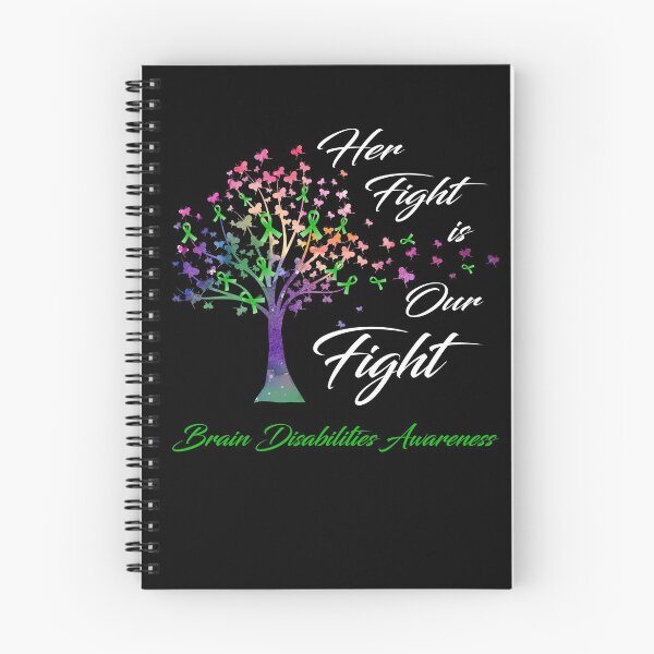 Item preview, Her Fight Is Our Fight Brain Disabilities Awareness designed and sold by Gillosina.