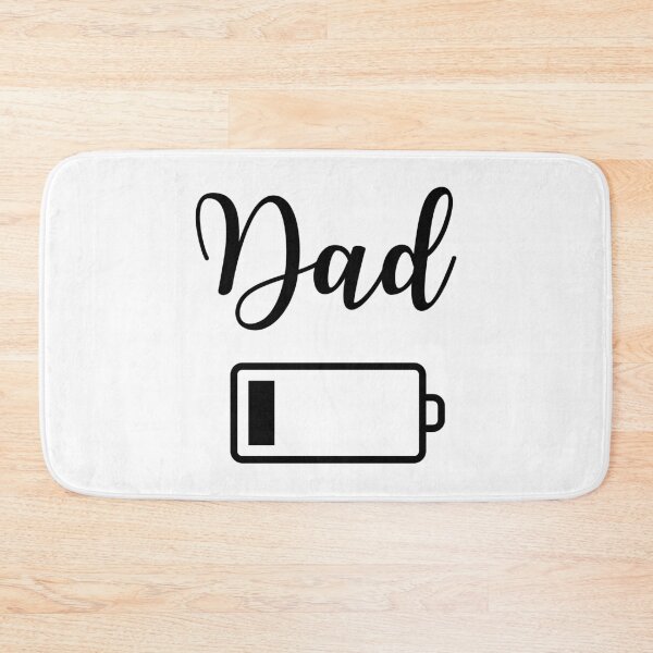 Item preview, Dad Battery Low designed and sold by Cool-M-Apparel.