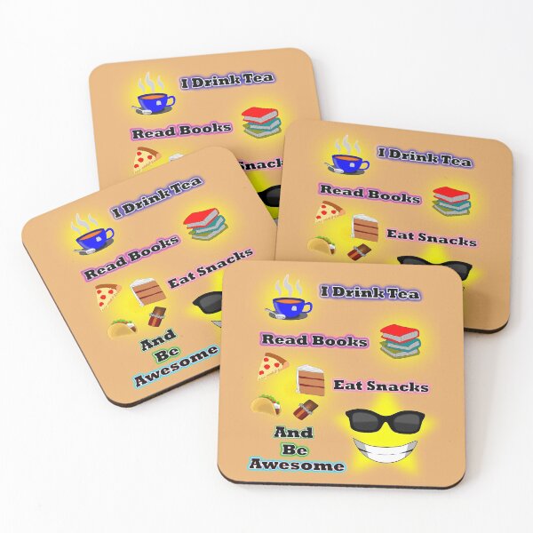 Item preview,  Tea, Books, Snacks and being Awesome designed and sold by clintondesigns6.