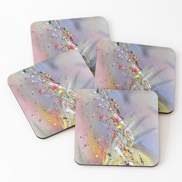 Item preview, Modern Abstract Coloured Art  designed and sold by Neilchurcherart.