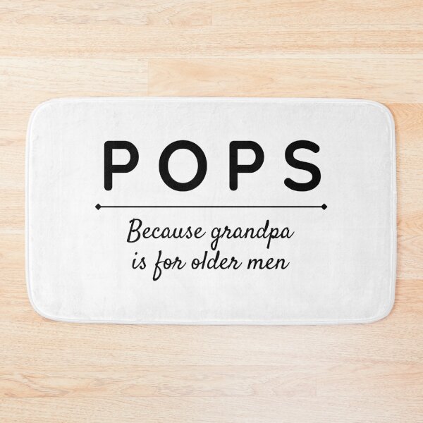 Item preview, Pops because grandpa is for older men designed and sold by Cool-M-Apparel.