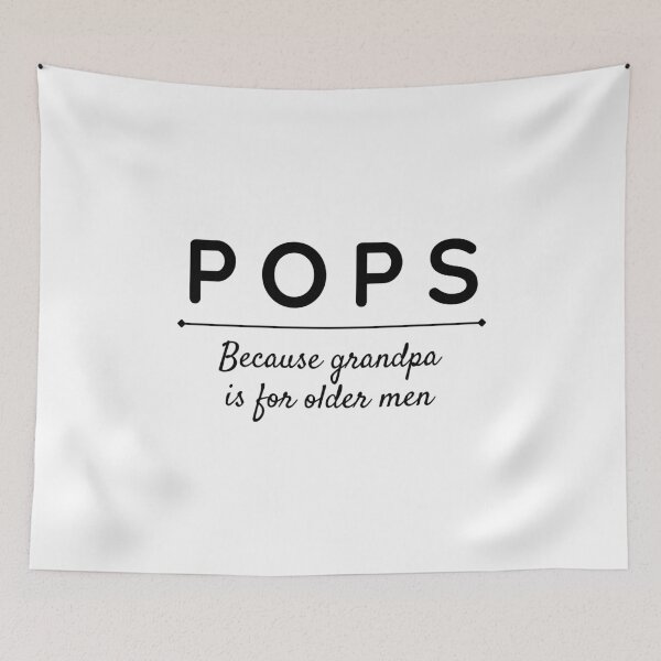 Item preview, Pops because grandpa is for older men designed and sold by Cool-M-Apparel.