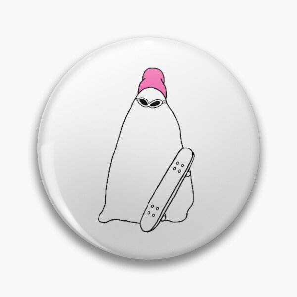 Item preview, skateboard ghost with clout goggles designed and sold by dnmurph.
