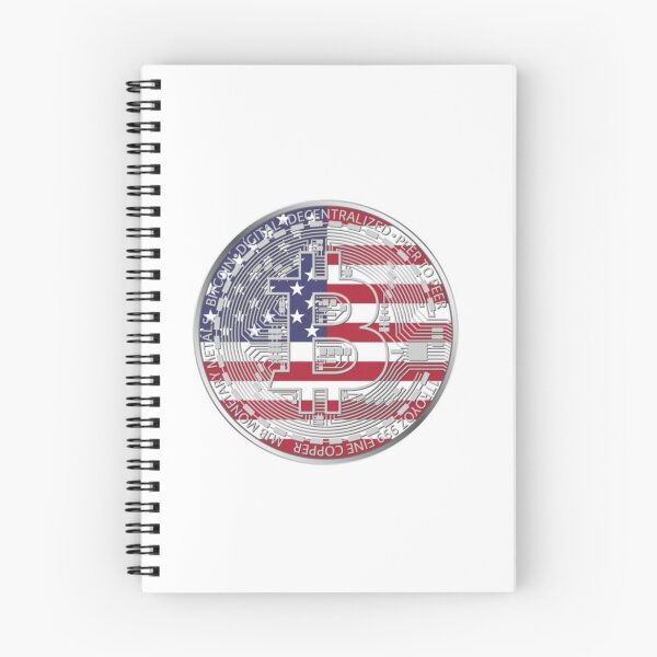 Item preview, Bitcoin USA Cypto Gift designed and sold by Easy-Pro-Books.