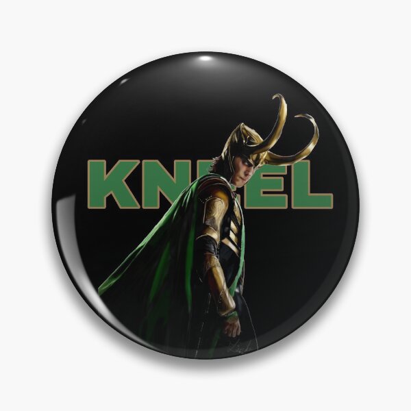 Item preview, Kneel Loki designed and sold by Myheartofworship.