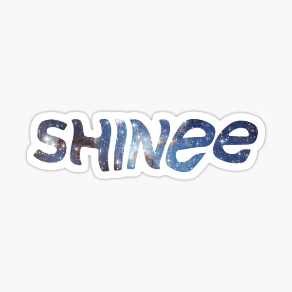 Shinee Galaxy Logo Sticker For Sale By Teagan Marigold Redbubble