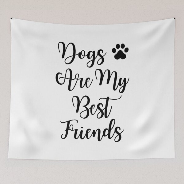 Item preview, Dogs are my Best Friends designed and sold by Cool-M-Apparel.