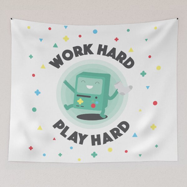 Item preview, Work Hard, Play B-Mo designed and sold by millijane.