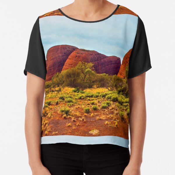 The Olgas, Ayers Rock Australia Chiffon Top