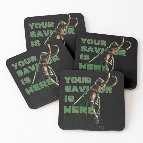 Item preview, Your Saviour is Here Loki designed and sold by Myheartofworship.
