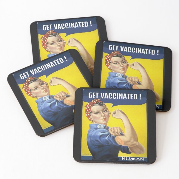 Item preview, Get vaccinated! designed and sold by HumanwreckageRB.
