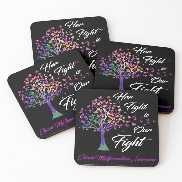 Item preview, Her Fight Is Our Fight Chiari Malformation Awareness designed and sold by Gillosina.
