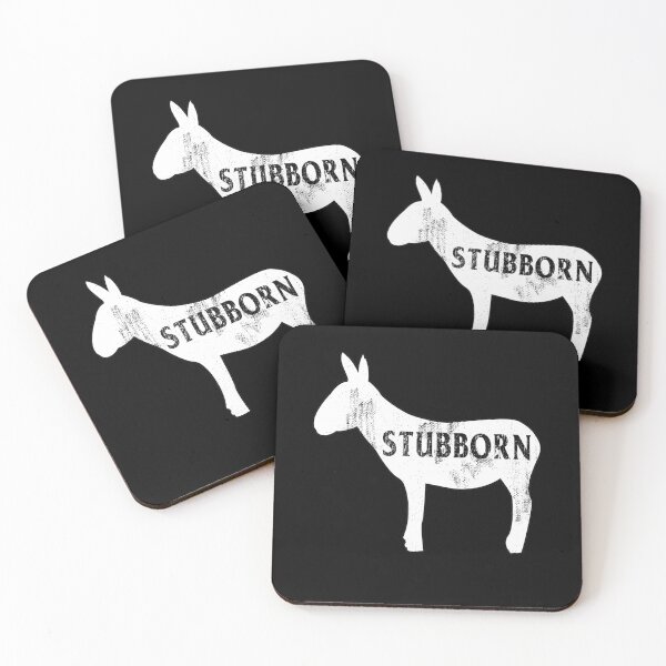 Item preview, Stubborn as a Mule Silhouette designed and sold by funnytshirtemp.