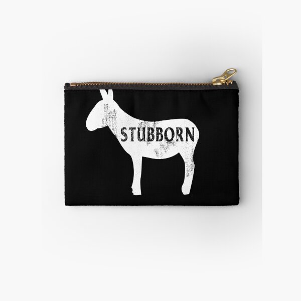 Item preview, Stubborn as a Mule Silhouette designed and sold by funnytshirtemp.