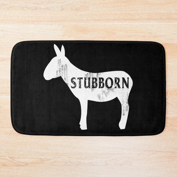 Item preview, Stubborn as a Mule Silhouette designed and sold by funnytshirtemp.