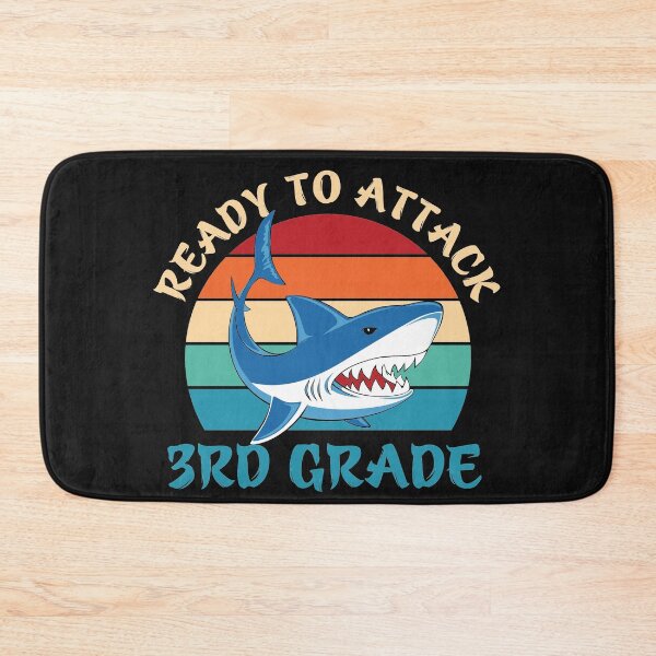 Item preview, Ready to attack 3rd grade shark vintage designed and sold by anthonybarr1205.