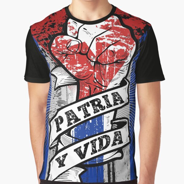 Vista previa del artículo con la obra «Patria Y Vida | Viva Cuba Libre», diseñado y vendido por Nfty-Planet01.