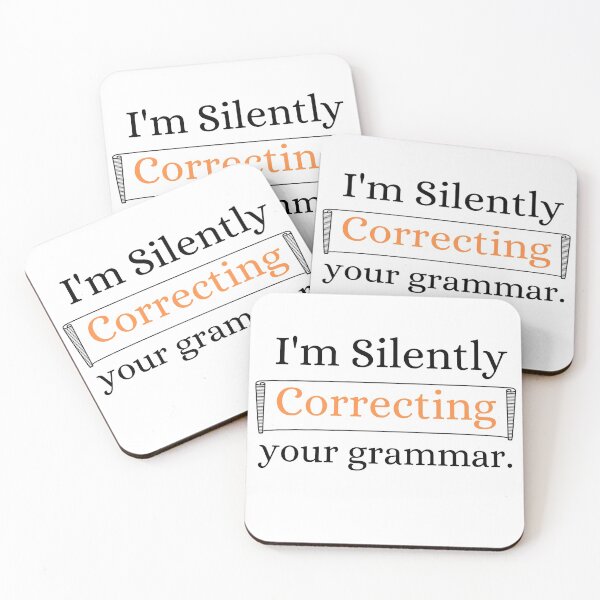 Item preview, I'm Silently Correcting Your Grammar designed and sold by ronaldsonou.