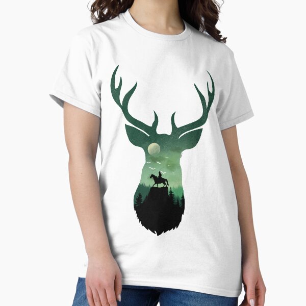 Item preview, Arthur Morgan Deer/Stag Landscape designed and sold by Calamitysong.