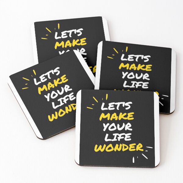 Item preview, let's make your life wonder designed and sold by fashioncollege.