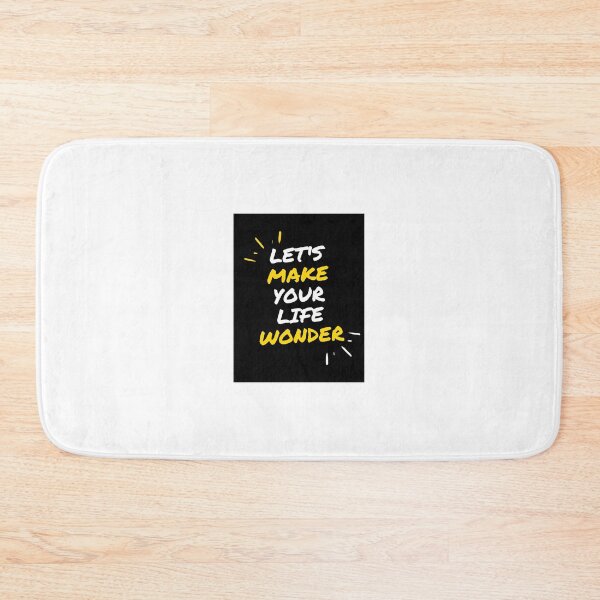 Item preview, let's make your life wonder designed and sold by fashioncollege.