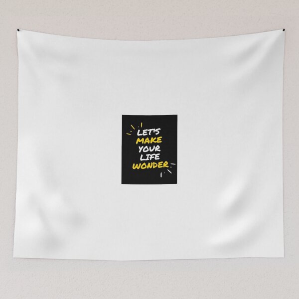 Item preview, let's make your life wonder designed and sold by fashioncollege.