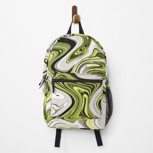 Item preview, Lime Green & Light Beige Marble designed and sold by Flydea.