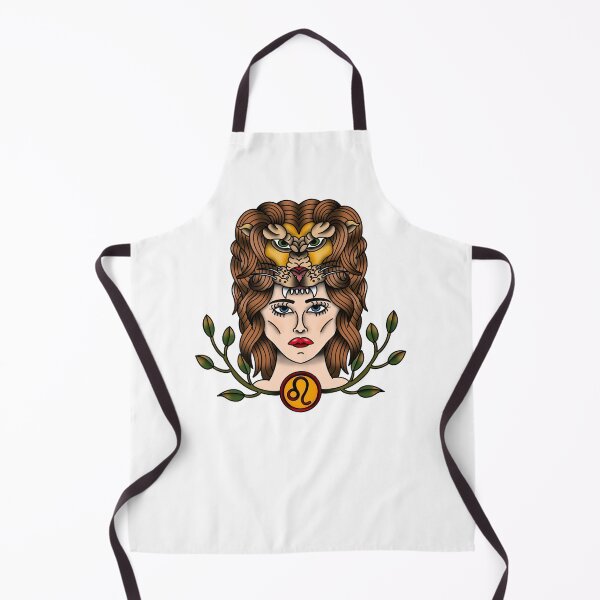 Item preview, Leo Queen Tattoo Art designed and sold by Trad-Tattoo.