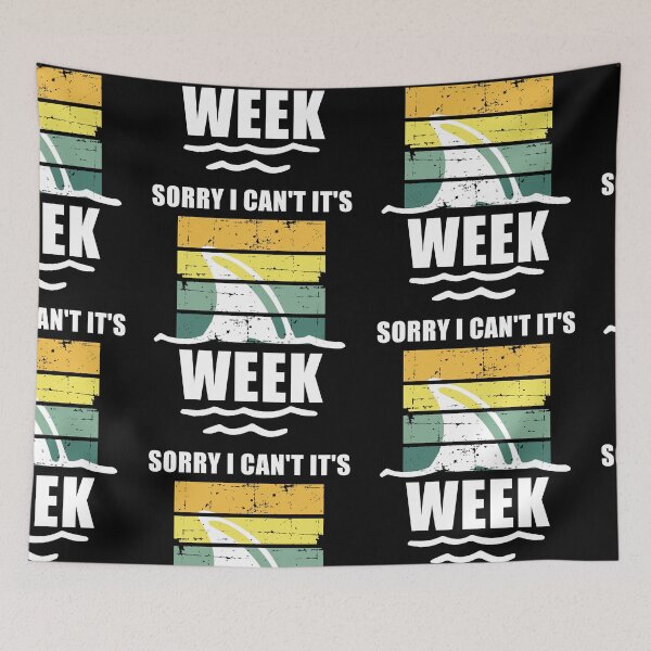 Item preview, Sorry I Can't It's Week | vintage designed and sold by AdelDa19.