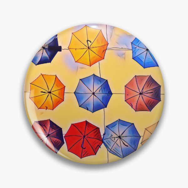 Item preview, A Sky Full of Umbrellas designed and sold by cafeteeria.
