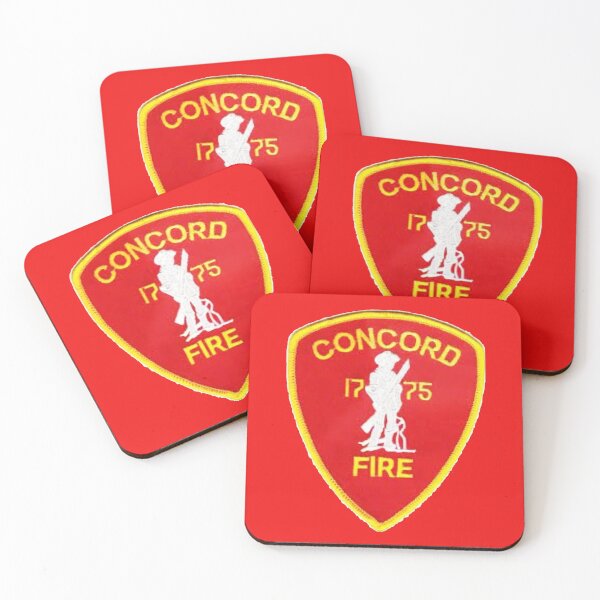 Item preview, Concord Mass Fire Department Minuteman Emblem designed and sold by Lawrence Baird.