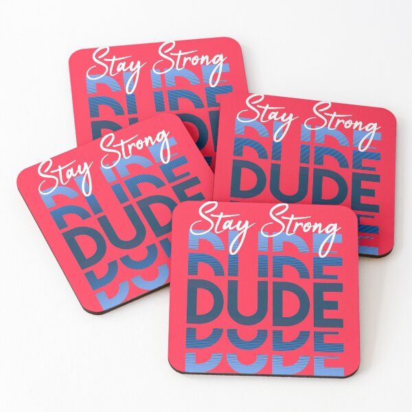 Item preview, Stay Strong Dude designed and sold by Chirpy-Llama.