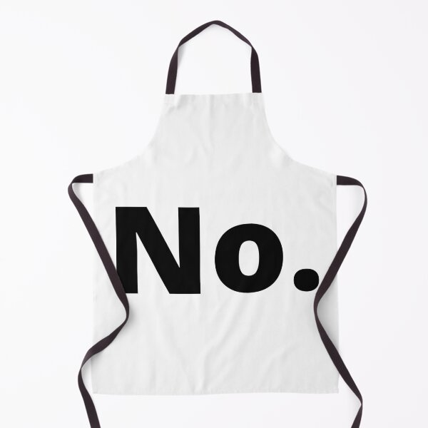 Item preview, No. (No is a complete sentence) designed and sold by beccajean1.