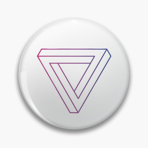 Item preview, Impossibl3ANGL: Bisexual Gradient v2 designed and sold by Randomazer.
