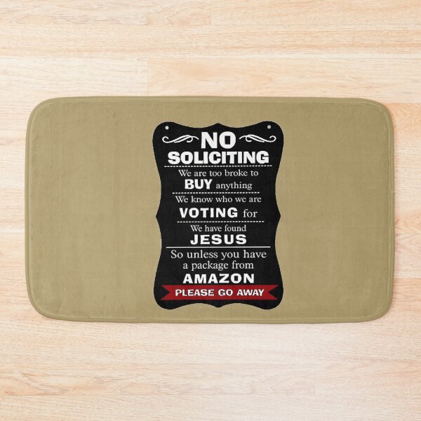 Item preview, NO SOLICITING designed and sold by THE AMERICAN TEEVANGELIST.