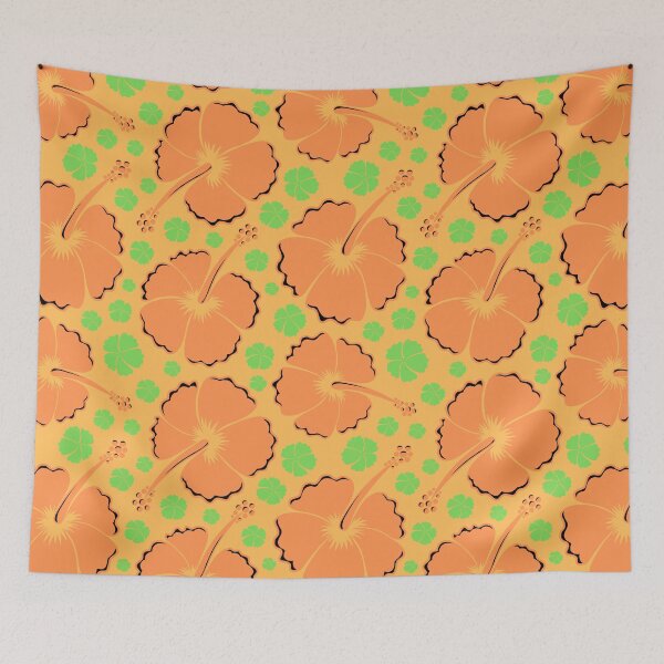 Item preview, Hibiscus Design Backpack designed and sold by Bossmommy84.