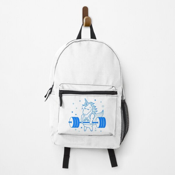 Item preview, Unicorn Deadlift White - Funny Gym designed and sold by GymWearDepot.