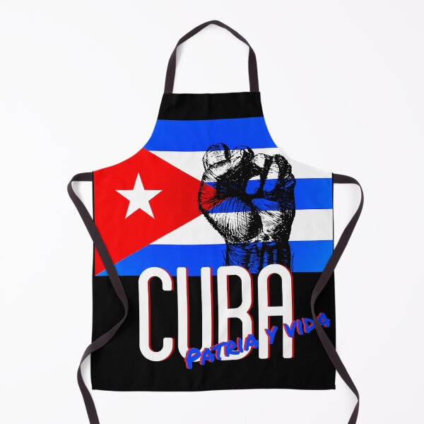 Item preview, Cuba, Patria Y Vida Cuba Flag vintage retro designed and sold by hasondx.
