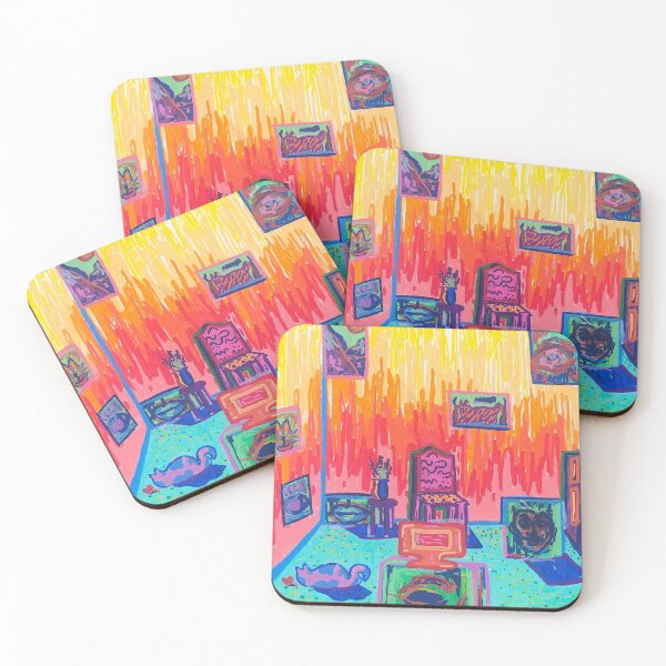 Item preview, My Living Room - Rainbow Art Design designed and sold by beccaamac.