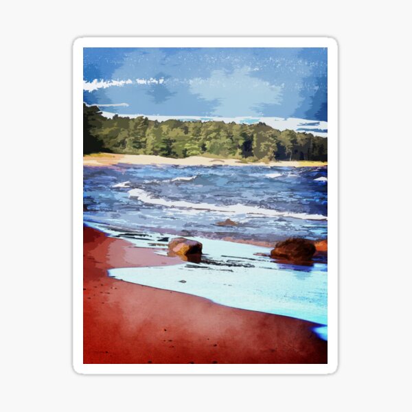 Lake Superior Bay Sticker